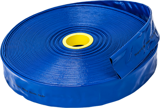 Furtun plat Hydro-Drip cu insertie din fire de poliester